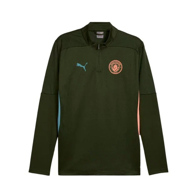 Puma Manchester City Training 1/4 Zip Top Allenamento 2024/2025 Myrtle