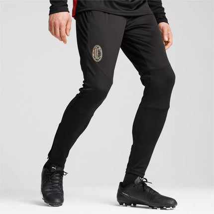 Puma Pantaloni Calcio Tuta Training AC Milan Neri 2024/2025