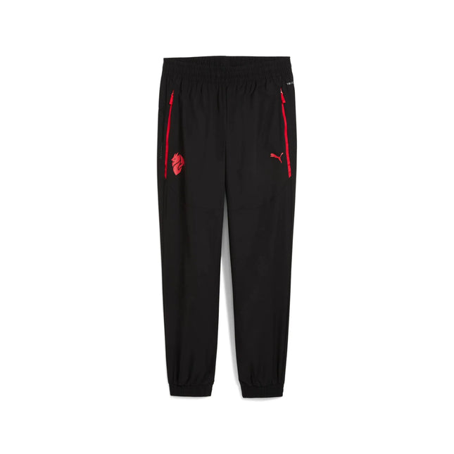 Puma Pantaloni Tuta Calcio Milan ACM Pumatech Woven Pants Nero 2025/2026