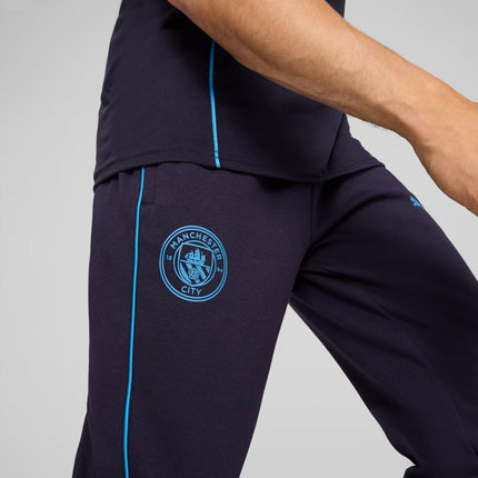 Puma Pantaloni Tuta Casual Pants MCFC Manchester City 2024/2025 Blue Navy