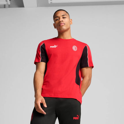 Puma Tee Maglietta ACM FtblARCHIVE Milan Rossa 2024/2025