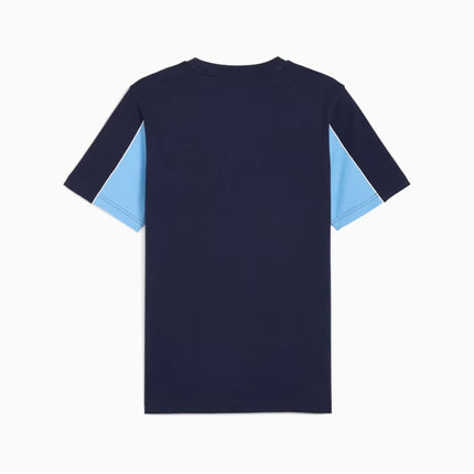 Puma Tee Maglietta MCFC FtblARCHIVE Manchester City Blu Bianca e Azzurra 2024/2025