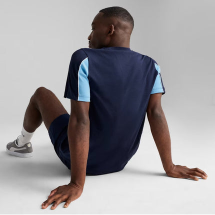 Puma Tee Maglietta MCFC FtblARCHIVE Manchester City Blu Bianca e Azzurra 2024/2025