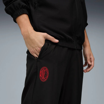 Puma Tuta Calcio Milan ACM FtblESS Woven Fansuit Nera 2025/2026