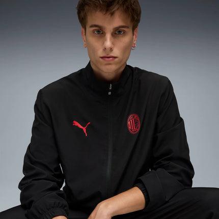 Puma Tuta Calcio Milan ACM FtblESS Woven Fansuit Nera 2025/2026