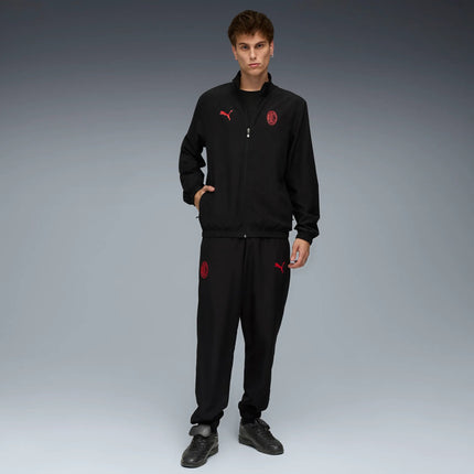 Puma Tuta Calcio Milan ACM FtblESS Woven Fansuit Nera 2025/2026