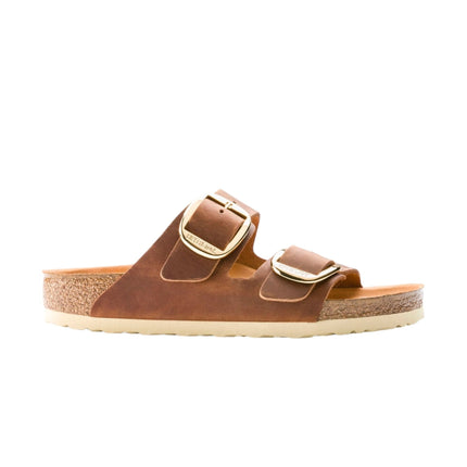 Sandali Arizona Big Buckle Donna Cognac