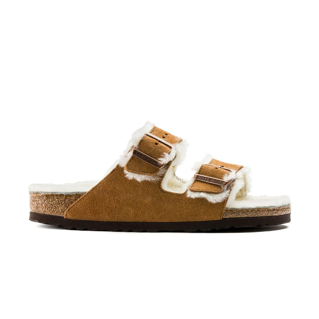 Sandali Arizona Shearling Mink