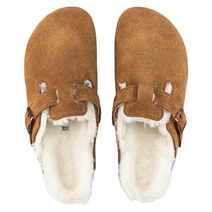 Sandali Boston Shearling Donna Mink