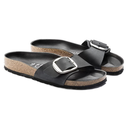 Sandali Madrid Big Buckle Donna Black