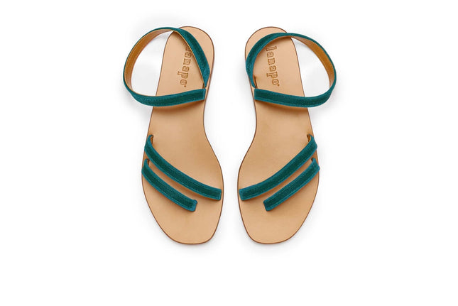 Sandali Pietrasanta Donna Petrolio