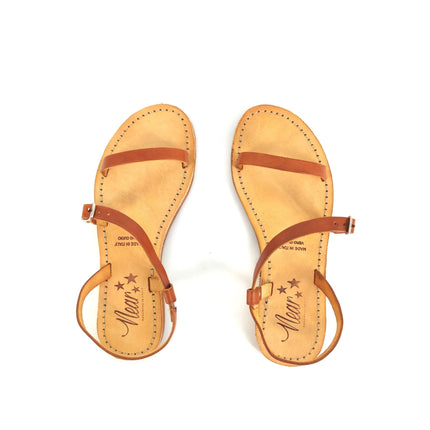 Sandali Popova Donna Marroni