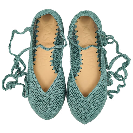 Scarpe Ballerina High Donna Flo Sage