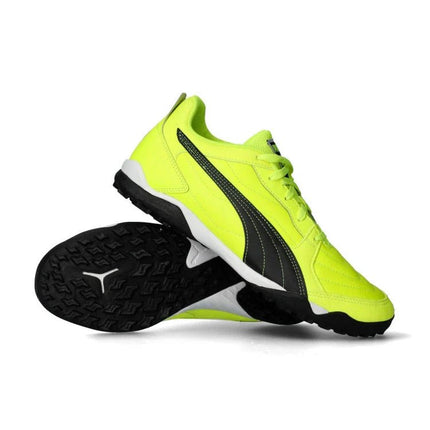 Scarpe Calcio Puma Pressing IV TT Turf Calcetto Giallo - Nero - Bianco