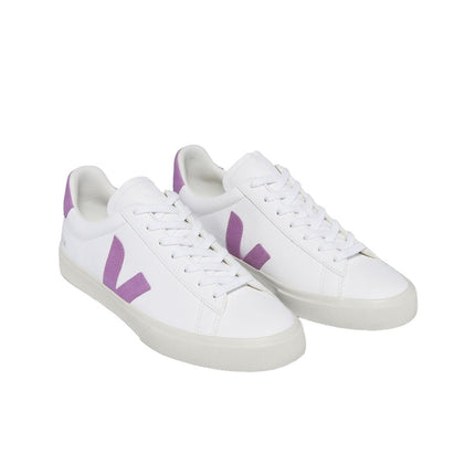 Scarpe Campo Chromfree Leather Donna White/Mulberry