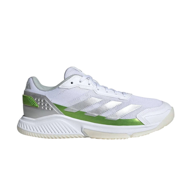 Scarpe da Padel Courtquick Donna Cloud White/Silver Metallic/Lucid Lemon