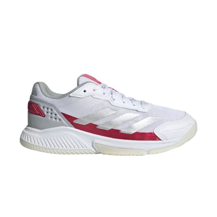 Scarpe da Padel Courtquick Donna Cloud White/Silver Metallic/Lucid Pink