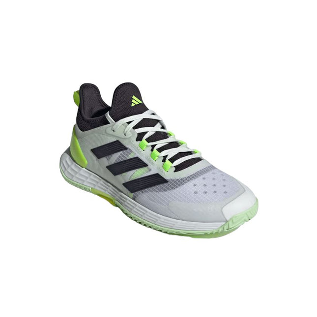 Scarpe da Tennis Adizero Ubersonic 4.1 Uomo Cloud White/Aurora Black/Lucid Lemon