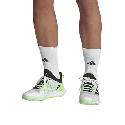 Scarpe da Tennis Adizero Ubersonic 4.1 Uomo Cloud White/Aurora Black/Lucid Lemon