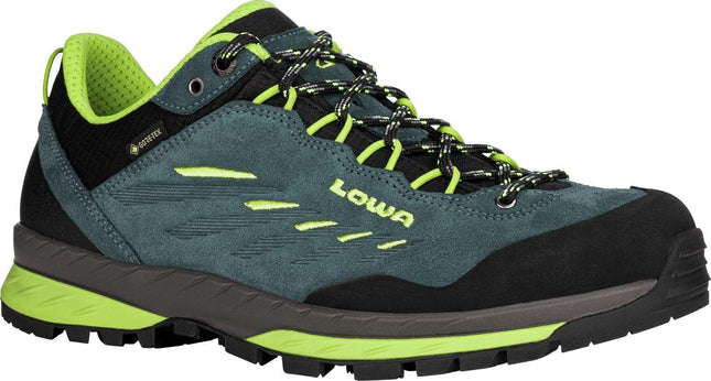 Scarpe Delago GTX Lo Uomo Petrol/Lime