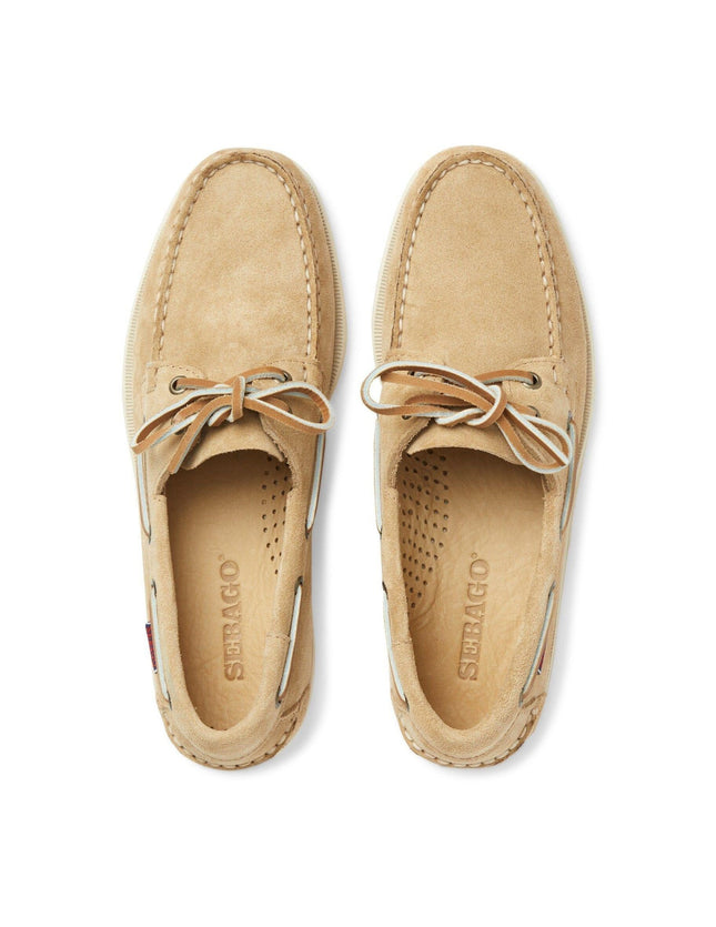 Scarpe Docksides Portland Uomo Beige