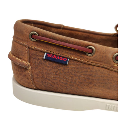 Scarpe Docksides Portland Uomo Brown Meerkat