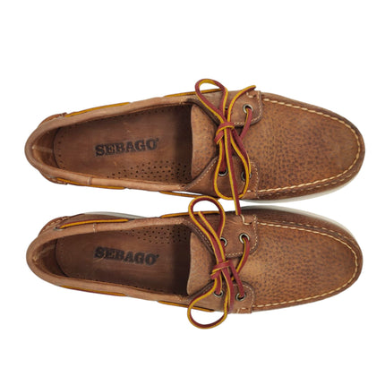 Scarpe Docksides Portland Uomo Brown Meerkat