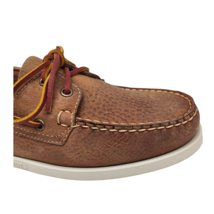 Scarpe Docksides Portland Uomo Brown Meerkat
