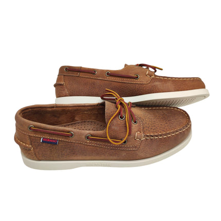 Scarpe Docksides Portland Uomo Brown Meerkat