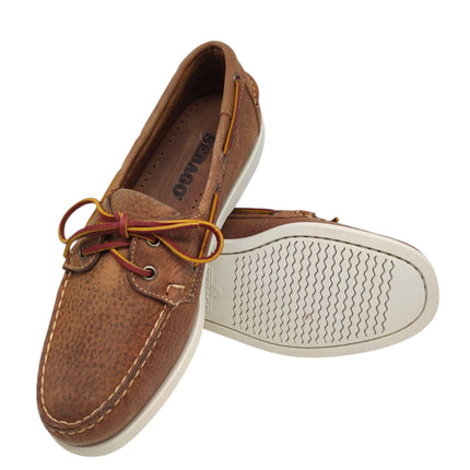 Scarpe Docksides Portland Uomo Brown Meerkat