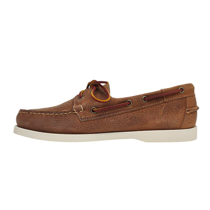 Scarpe Docksides Portland Uomo Brown Meerkat