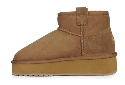 Scarpe Foy Flatform Micro Donna Chestnut