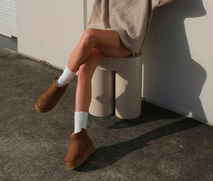Scarpe Foy Flatform Micro Donna Chestnut
