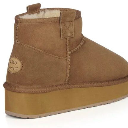 Scarpe Foy Flatform Micro Donna Chestnut