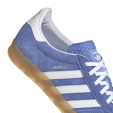 Scarpe Gazelle Indoor Donna Blue Fusion/Cloud White/Gold Metallic