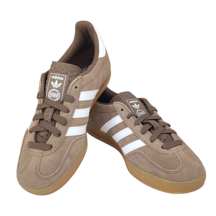 Scarpe Gazelle Indoor Earth Strata/Footwear White/Gold Metal