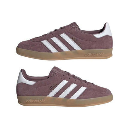 Scarpe Gazelle Indoor Shadow Fig/Cloud White/Gum