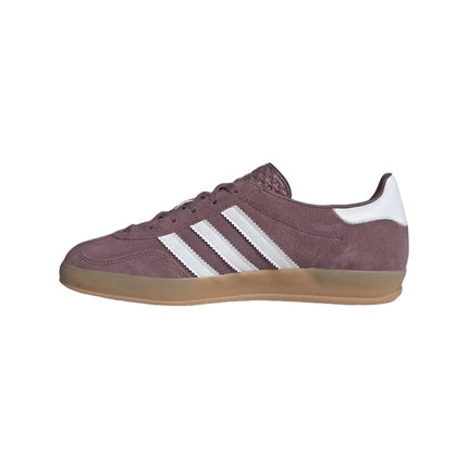 Scarpe Gazelle Indoor Shadow Fig/Cloud White/Gum