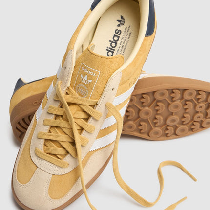 Scarpe Gazelle Indoor Uomo Oats/Footwear White/Shadow Navy