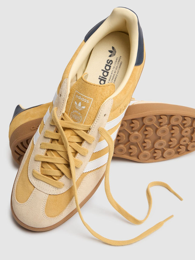 Scarpe Gazelle Indoor Uomo Oats/Footwear White/Shadow Navy