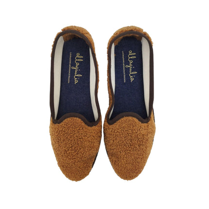 Scarpe Pantelleria Sherpa Donna Cognac