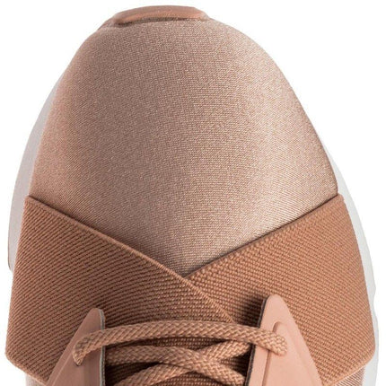 Scarpe Satin EP Donna Peach Beige/White