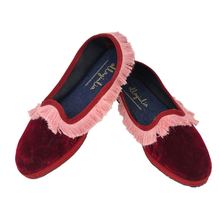 Scarpe Venezia Donna Bordeaux/Cipria