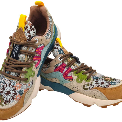 Scarpe Yamano 3 Jaquard Donna Cream/Beige/Orange