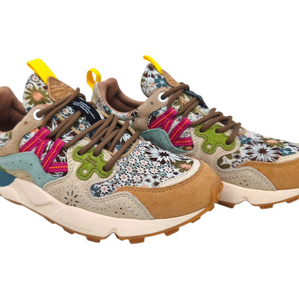 Scarpe Yamano 3 Jaquard Donna Cream/Beige/Orange