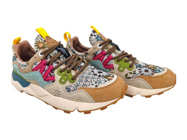 Scarpe Yamano 3 Jaquard Donna Cream/Beige/Orange