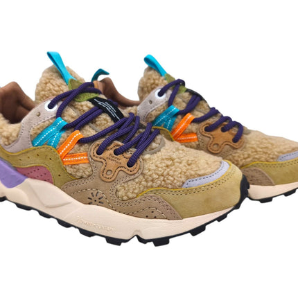 Scarpe Yamano 3 Teddy Donna Beige/Multi