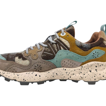 Scarpe Yamano 3 Woolen Donna Taupe/Milk/Mustard