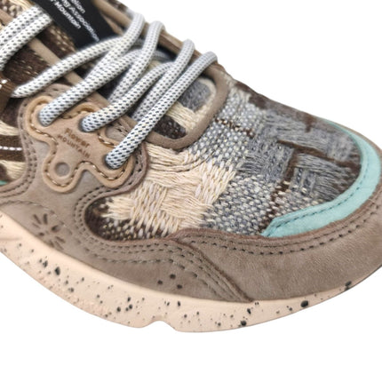 Scarpe Yamano 3 Woolen Donna Taupe/Milk/Mustard