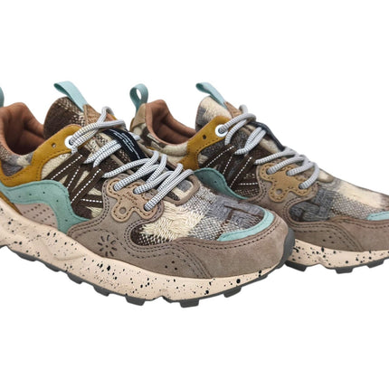 Scarpe Yamano 3 Woolen Donna Taupe/Milk/Mustard